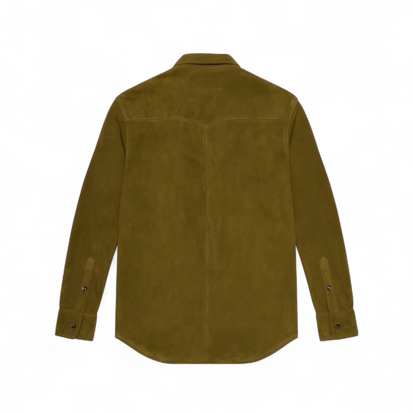Desert Sage Suede Shirt Jacket