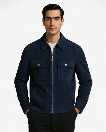 Nautical Suede Jacket